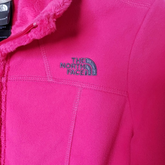 The North Face Morningside Full Zip Fleece Jacket in Passion Pink - Picture 3 of 10